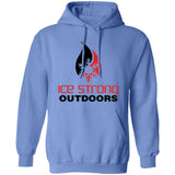 Men's Ice Strong Pullover Hooded Sweatshirt - Original Ice Strong Front Logo