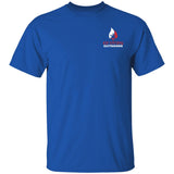 Men's Double Front & Back Ice Strong Logo Short Sleeve Heavyweight Tee