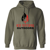 Men's Ice Strong Pullover Hooded Sweatshirt - Original Ice Strong Front Logo