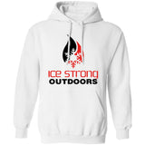 Men's Ice Strong Pullover Hooded Sweatshirt - Original Ice Strong Front Logo