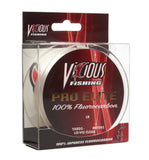 Vicious Pro Elite 100% Japanese Fluorocarbon - 25 LB Test
