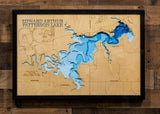Edward Arthur Patterson Lake in Stark County, North Dakota