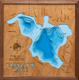 Elkhart Lake in Sheboygan County, Wisconsin