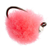 Tungsten Bead Tactical Euro Jig Egg Barbless Czech Nymph Fly - 1 Dozen Flies Size 16