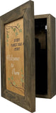 Hidden Gun Storage Every Family Story Concealed Shelf, Hidden Gun Safe, Concealment Furniture, Discreet Home Self Defense Storage, Handmade in the USA