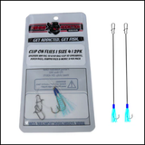 Fishing Addiction Clip On Flies Size 4