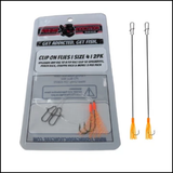 Fishing Addiction Clip On Flies Size 4