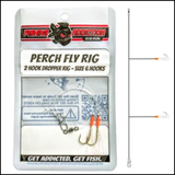 Fishing Addiction Perch Fly Rig Size 6