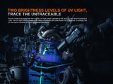 Fenix TK35R Rechargeable High-Performance Tactical Flashlight with UV Output