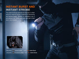 Fenix TK35R Rechargeable High-Performance Tactical Flashlight with UV Output