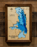 Flathead Lake in Lake and Flathead Counties, Montana