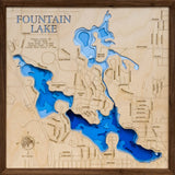 Fountain Lake in Freeborn County, Minnesota