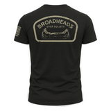 "Broadheads Over Bullets" Tee - Black