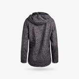Waterproof 1/2 Zip Bog Hoodie | Womens - Shadow Leopard