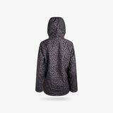 Waterproof 1/2 Zip Bog Hoodie | Womens - Shadow Leopard