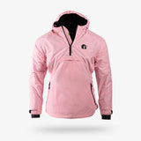 Waterproof 1/2 Zip Bog Hoodie | Womens - Light Pink