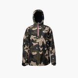 Waterproof 1/2 Zip Bog Hoodie | Womens - Woodland
