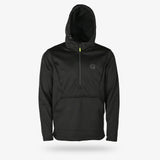 Catahoula 1/2 Zip Hoodie | Mens - Black
