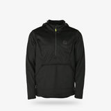 Catahoula 1/2 Zip Hoodie | Mens - Black