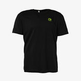 GW Logo Neon Graphic Tee | Heather Black