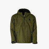 Waterproof 1/2 Zip Bog Hoodie | Mens - Olive