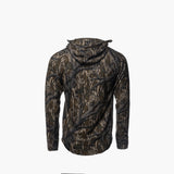 Waypoint Grid Fleece 1/2 Zip Hoodie | Mens - Mossy Oak Treestand