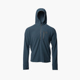 Waypoint Grid Fleece 1/2 Zip Hoodie | Mens - Storm