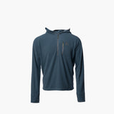Waypoint Grid Fleece 1/2 Zip Hoodie | Mens - Storm