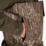 Omega Uninsulated Zip Waders | Mens - Mossy Oak Bottomland