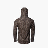 Waypoint Grid Fleece 1/2 Zip Hoodie | Womens - Mossy Oak Bottomland