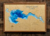 Great East Lake in New Hampshire and Maine