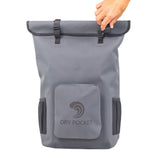 Waterproof Floating Backpack Dry Bag - Grey