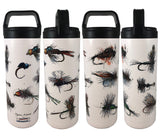 Bunch of Flies Hot/Cold Beverage Bottle-20 Oz., White