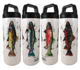 Grand Slam Hot/Cold Beverage Bottle-20 Oz., White