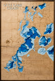 Gull Lake Chain in Cass County, Minnesota