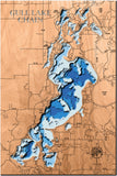 Gull Lake Chain in Cass County, Minnesota