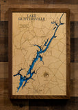 Lake Guntersville in Jackson and Marshall Counties, Alabama