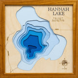 Hannah Lake in Morrison County, Minnesota