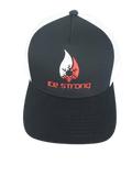 Ice Strong Outdoors -  Logo Baseball Cap Snapback - Black/Gray/Navy - White