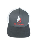 Ice Strong Outdoors -  Logo Baseball Cap Snapback - Black/Gray/Navy - White