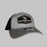 Black Hex Woven Trucker
