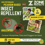 Unscented Picaridin Super Bundle Insect Repellent