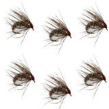 Hares Ear Holy Grail Caddis Pupa Emerger 6 Flies Hook Size 16