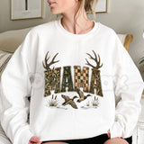 Hunting Camo Mama Sweatshirt | Country Camouflage Graphic Top