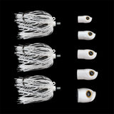 Skirted Screwy Head Jigs