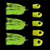 Skirted Screwy Head Jigs