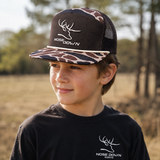 3D Puff Duck Camo 7 Panel - Youth