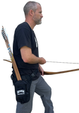 Whiskey City Hipster Side Quiver - Black