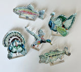 Gone Fishin Bass Acrylic Tabletop Art