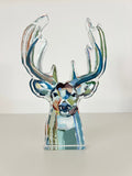 Bucky Deer Acrylic Tabletop Art